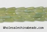 CTR459 15.5 inches 10*30mm faceted teardrop agate beads wholesale