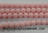 CTU1502 15.5 inches 6mm round synthetic turquoise beads