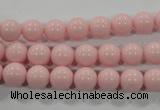 CTU1503 15.5 inches 8mm round synthetic turquoise beads