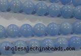 CTU1732 15.5 inches 6mm round synthetic turquoise beads