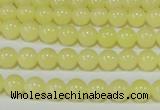 CTU2515 15.5 inches 4mm round synthetic turquoise beads