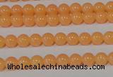 CTU2531 15.5 inches 4mm round synthetic turquoise beads