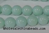 CTU2567 15.5 inches 12mm round synthetic turquoise beads