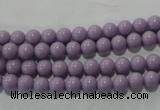 CTU2832 15.5 inches 5mm round synthetic turquoise beads