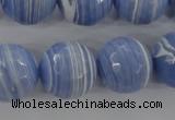 CTU927 15.5 inches 18mm faceted round synthetic turquoise beads