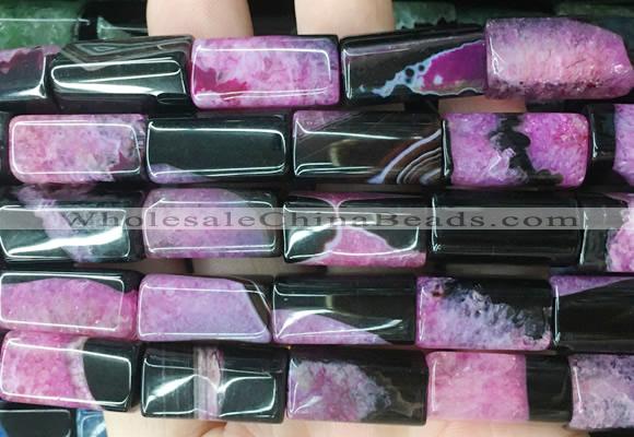 CUBS109 15 inches 10*20mm cuboid agate gemstone beads wholesale