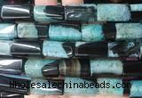 CUBS112 15 inches 10*20mm cuboid agate gemstone beads wholesale