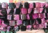 CUBS120 15 inches 12*13mm cube agate gemstone beads wholesale