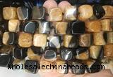 CUBS121 15 inches 12*13mm cube agate gemstone beads wholesale