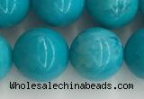 CWB854 15.5 inches 12mm round howlite turquoise beads wholesale