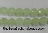 CXJ152 15.5 inches 8mm faceted round New jade beads wholesale