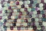FLBS26 15 inches 10mm carved Lotus flower fluorite beads wholesale
