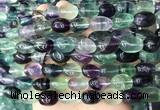 FLBS50 15 inches 10*14mm - 12*16mm nuggets fluorite beads wholesale