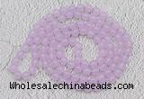 GMN04 Hand-knotted 8mm candy jade 108 beads mala necklaces