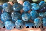 HGBS107 15 inches 28mm heart apatite gemstone beads wholesale