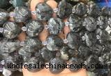 HGBS43 15 inches 20mm heart black labradorite gemstone beads wholesale