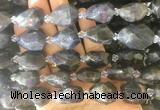 ILBS05 15 inches 12*16mm - 15*20mm faceted nuggets iolite beads