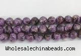 LPBS09 15 inches 12mm round purple Lepidolite beads wholesale