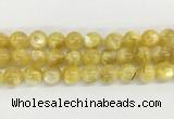 LPBS15 15 inches 12mm round yellow Lepidolite beads wholesale