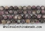 LPBS20 15 inches 12mm round natural purple Lepidolite beads wholesale