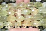 LQBS02 15 inches 12*16mm - 13*18mm faceted nuggets lemon quartz beads