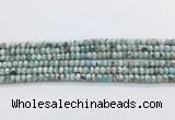 LRBS08 15 inches 4*6mm rondelle larimar gemstone beads wholesale