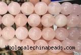 LSBS03 15 inches 20mm round rose quartz beads wholesale