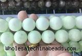 LSBS1012 15 inches 22mm round lemon turquoise gemstone beads wholesale