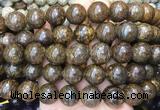 LSBS103 15 inches 16mm round bronzite gemstone beads wholesale