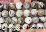 LSBS106 15 inches 18mm round mexican crazy agate beads wholesale