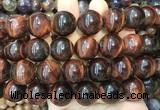 LSBS107 15 inches 18mm round red tiger eye gemstone beads wholesale