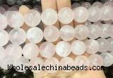 LSBS112 15 inches 16mm round rose quartz gemstone beads wholesale