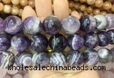 LSBS114 15 inches 18mm round dogtooth amethyst gemstone beads wholesale