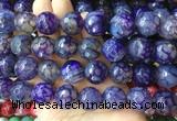 LSBS148 15 inches 18mm faceted round agate gemstone beads wholesale