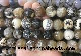 LSBS149 15 inches 18mm faceted round agate gemstone beads wholesale