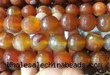 LSBS153 15 inches 20mm faceted round agate gemstone beads wholesale