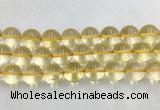 LSBS161 15 inches 18mm round citrine gemstone beads wholesale