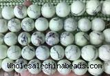 LSBS165 15 inches 18mm round Lemon turquoise beads wholesale