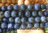 LSBS173 15 inches 18mm round sodalite gemstone beads wholesale