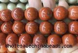 LSBS177 15 inches 20mm round red jasper gemstone beads wholesale