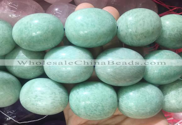 LSBS253 7.5 inches 22*30mm - 25*35mm nuggets amazonite gemstone beads wholesale