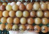 LSBS261 15 inches 18mm round red aventurine gemstone beads wholesale