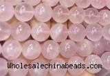 LSBS28 15 inches 18mm round rose quartz gemstone beads wholesale