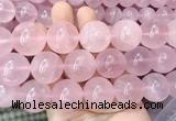 LSBS29 15 inches 20mm round rose quartz gemstone beads wholesale