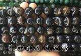 LSBS306 15 inches 16mm round banded agate gemstone beads wholesale