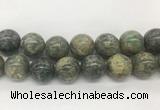 LSBS332 15 inches 25mm round Africa stone gemstone beads wholesale