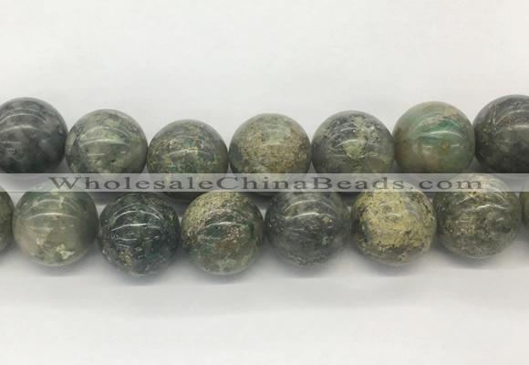LSBS332 15 inches 25mm round Africa stone gemstone beads wholesale