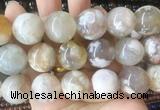 LSBS38 15 inches 19mm - 20mm round sakura agate gemstone beads wholesale