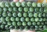 LSBS402 15 inches 14mm round peridot gemstone beads wholesale