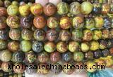 LSBS403 15 inches 14mm round colorful pietersite gemstone beads wholesale